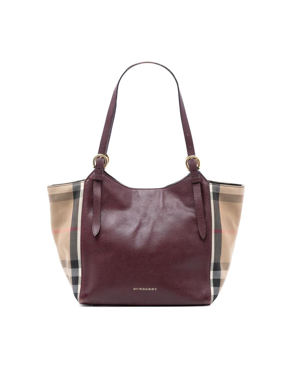 Burberry Small Derby Calfskin And House #297715B33B